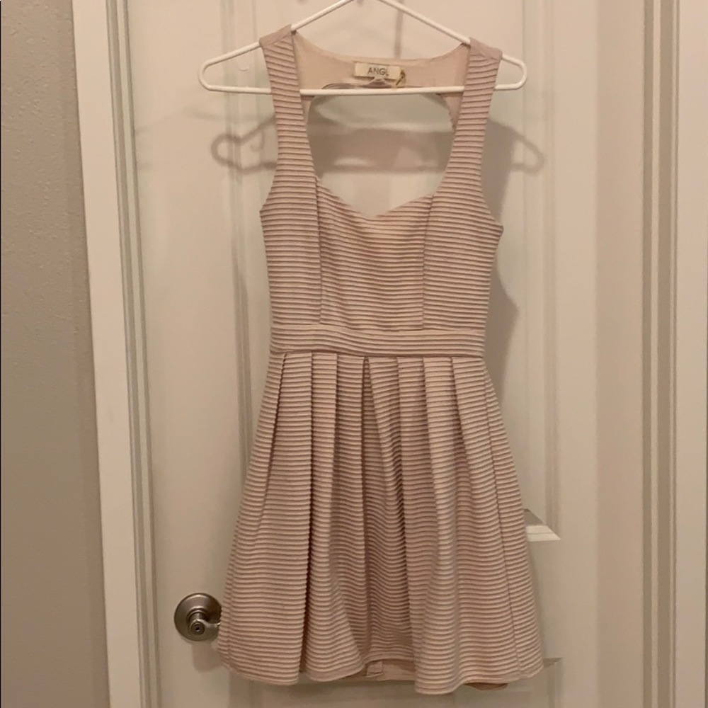 Tan dress